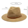 Cappello estivo in paglia fredda per uomo Donna Cappello traspirante per protezione solare da spiaggia per vacanze all'aperto Cappello Panama Trilby