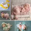 02 jr Baby Po kledingsets Born Girl Lace Princess Dresses Hat Headband Pillow Outfits Infant Pography Costume Dress 220602