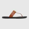 Designer Sandal Flip Flops Slipper Us5.5 Sandals Luxury Metal Summer Large Size 35-45 With Box Nude Us14 Us10.5 Nude -Women Man