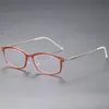 Woman Sunglasses Eyeglasses Frames for Women Designer Titanium Hinged Rectangular Reading Glasses Optical Eyeglasses Fram