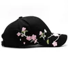 Designer hat Ball Caps Flowers Embroidery Baseball Cap for Women Adjustable Cotton Hat white/ Black Pink dad For teens Womens hip hop cap GR8I