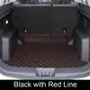 1 %-й стилизированный коврик для задних багажников для Chery Tiggo 7 Pro 2021-2024 Кожаный водонепроницаемый автомобильный грузовой прокладка Внешний аксессуар.
