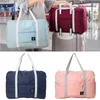 Duffelpåsar rese väska kvinnor fällbar stor kapacitet vattentät handväska flerfärg söt tecknad mönster som säljer bagagepåsar