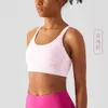 Special Cross Back Underwear voor dames tanktops oefening mode fiess rennen naakt yoga vest shirt geplooide sport bh gym kleding 688SS