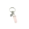 Цепочки натурального камня Keys Keyring Fashion Key Holder Boho Jewelry Car Care Chchain 8 Colors для мужчин женщин