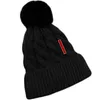 Vrouw Mutsen Gesp Wollen Donsmuts Outwears Warme Sneeuw Hoeden Beanie Cap Casual Lente Winter Fit