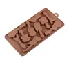 Stampi da forno Stampo per cioccolatini a 10 cavità Stampo per cioccolatini Cupcake Produzione di caramelle Stampi per sapone in silicone Stampi gommosiCottura