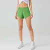 Faixa de verão que 25 polegadas solta respirável secagem rápida esportes shorts women039s calças de yoga saia versátil casual bolso lateral 5853598