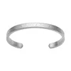 Nieuw ontwerp Hoogwaardige Charm Bangles roestvrijstalen manchet Bangle Trendy Open Afrikaanse sieraden Populaire Dubai Christmas Gift Vrouw voor vrouwen Girls Accessoire On Hands