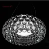 Pendant Lamps Dia35/50/65cm Modern Acrylic Caboche Lights Bedroom Restaurant Fixtures Pendente Lustres Para Sala 110-240VPendant