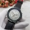 2023 New BR Business Casual Herren Sport Watch Sechs Hände Top Marke Luxus Uhr Stahlstahl Uhren wasserdichte Männerwache des