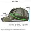 Ny Tactical Army Mesh Cap Men Women Camouflage Baseball Caps USA American Flag Embroidery Breattable Summer Cap