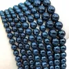 Autre Gros noir Tourmaline Schorl ronde 100% perles de pierre naturelle pour la fabrication de bijoux bracelet à bricoler soi-même collier 4/6/8/10/12MMAutre AutreOthe