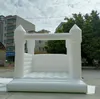 Commercial Inflatable White Wedding Bounce House With Slide And Ball Pit PVC Jumper Moonwalks Bridal Bouncy Castle