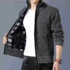 Mens Fleece Cardigan Sweater Fallwinter Thermal Jacket Termal Sweater Sweater Trend Casual Jacket Plus Tamanho M4xl 220817