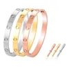 Herren-Armband, Roségold-Armband, Damen-Armband aus 316L-Edelstahl, Designer-Schmuck, luxuriöses Design, Paar, Geburtstag, Verlobungsgeschenk, klassisches modisches Charm-Silberarmband