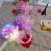 LED Glow Ball Stick Princess Light Up Wand Christmas Halloween Decoration Starry Sky Magic Wands Concert Party Luminous Stick BH7127 TYJ