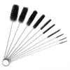 3/5/10Pcs/Set Stainless Steel Cleaning Brush For Weed Pipe Clean Glass Hookah Smoking Cachimba Pipas Fumar Feeding Bottle Brush