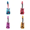 50 stks rock n roll guitar stick ballonnen 4 kleuren rood blauw goud fushcia folie ballon muziek fan zingen wedstrijd versierd cartoon vorm ballonnen speelgoed