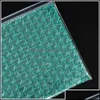 Bolsas de embalagem PVC Bubble Bag Colorf Transparent Reutilable Mailer Zipper GIF DHHBB