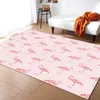 Mattor flamingo tropisk växt vintage matta för vardagsrum barn säng golv mattor fönster sängen hem dekor rugscarpets mattor carpets