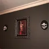 Portacandele 1 pz Montaggio a parete Scheletro di Halloween bastone Portateschio Scena horror Puntelli Artigianato per decorazioni per la casa stregata 220919