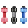 Nieuwe 550 ml wandelen Dumbbell Gym sportfles draagbare waterbeker mannen en vrouwen plastic waterbeker fitness cup halter