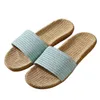 Suihyung Women Summer Shoes 2021 New Unisex Flax Slippers Comfortable Flat Casual Slides Ladies Indoor Flip Flops Female Sandals G220518