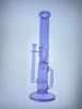 Unika Biao glas i lila stil rökrör med 38 cm höjd 14 mm skarv hög kvantitet