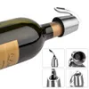 Tool de barra de vinho reutilizável Bolsa de vinho Bolsa de aço inoxidável A vácuo selado salvador de vinho com selante de armazenamento de silicone mantém o preservador de champanhe fechos de tampas de tampas