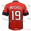 MCEOTHR Calgary Stampeders Jerseys 19 Bo Levi Mitchell Jersey сшил любое название и номер Джерси быстро