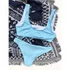 Kobiet stroje kąpielowe 2022 Sexy Lace Up Brazylijski Bikini Swimsuit Kobiety Dwuosobowe Zestaw Bather Bathing Suit Swim Lady K3207