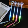 New Styles ROVA INFLOVENDA LEITO LEDO CHEERNO RAVE GLOW Sticks acrílico Wand Flash Wand for Kids Toys Christmas Concert Bar Party Festa de Aniversário