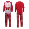 Family Christmas Pajamas Matching Clothes Set Santa Claus Xmas Pyjamas Mother Daughter Father Son Outfit Family Look Pjs 220323