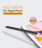 2pcs/Box Stoyobe Ultra Thin Silicone Nice Sleeve for Apple Pencil 2nd Generation فقط غطاء واقعي