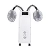 Professional Ozone Hair Steamer Cap for Two Persons Use Micro Mist Steamer Adjustable Time and Temperature Salon Equipment