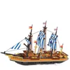 MECUMON Kit modello di nave caraibica Black Pearl Ghost Building Blocks mattoni fai da te giocattoli per bambini Bambini classici MOC 220715