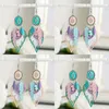 Bengelen kroonluchter 2022 ontwerp bohemia veer oorbellen voor vrouwen blauw roze kleurrijke oorbel mode cadeau sieraden