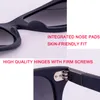 Designer Liteforce Solglasögon för kvinna 4195 Herr Square Sport Polariserade nyanser UV400 -skydd Impact Resistance Polykarbonat L6011162