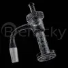 Full Weld Sandblasted Smoking Terp Slurper Set With Quartz Cap And Pill 20mmOD Seamless Welded Beveled Edge Sandblasting Slurpers Nails For Glass Water Bongs Rigs