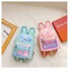 Mignon enfants Mini sac à dos sac à main dessin animé lapin oreille sacs d'école pour filles princesse arc cartable bébé sacs à dos