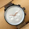 2023 NOUVEAUX STITTES Luxury Mens Watches Tous les cadrans Travail Quartz Watch High Quality Top Brand Logo Logo Chronograph Clock Arear Strap Access