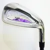 Nya kvinnliga golfklubbar EFIL Compelete Set Golf Driver 3/5wood Irons L Flex Graphite Shaft gratis frakt ingen väska