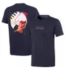 F1 T-shirt Summer Formel 1 Motorsport kortärmad t-shirt racing sportentusiaster Team Uniform Jersey Samma billogo tee arbetskläder