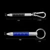 Mini Multifunction Ballpoint Pen Stylus 6 In 1 Metal Screwdriver Touch Screen Tool Pen Small Scale Keychain Pens Birthday Gift Accessory