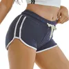 Elastic 2391# Women's Sports Shorts Leisure Yoga Home Running Oversize