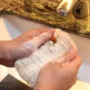 Натуральное отшелушивающее сетчатое мыло Saver Sisal Soap Saver Владелец мешочка для душевой бани и сушка мыла для женщин