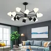 Pendant Lamps Nordic Living Room Lamp Modern Minimalist Creative Personality Diamond Restaurant Bedroom Clothing Store Ice Cube ChandelierPe