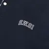 Simwood 2022 Spring Nuevas camisetas con letras de manga larga Hombres 100% algodón falso de doble capa Polo Tops de gran tamaño SK220913 T220808