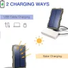 Chargeur solaire 1500MAH pour caméra de chasse extérieure Panneau solaire 6V